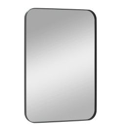 Miroir mural Noir 40x60 cm Rectangulaire