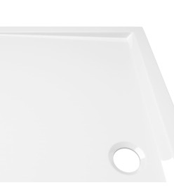 Receveur de douche rectangulaire ABS Blanc 70x120 cm