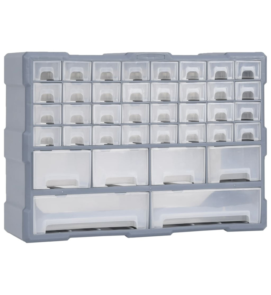 Organisateur multi-tiroirs avec 40 tiroirs 52x16x37,5 cm