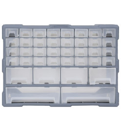 Organisateur multi-tiroirs avec 40 tiroirs 52x16x37,5 cm