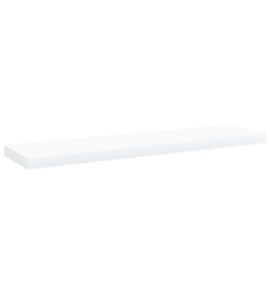 Panneaux de bibliothèque 8 pcs Blanc 40x10x1,5 cm Aggloméré