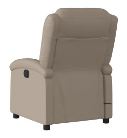 Fauteuil de massage inclinable Cappuccino Similicuir