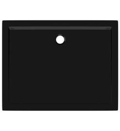 Receveur de douche rectangulaire ABS Noir 70x90 cm