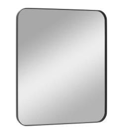 Miroir mural Noir 50x60 cm Rectangulaire