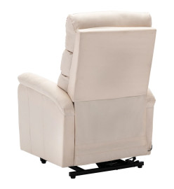 Fauteuil Crème Tissu