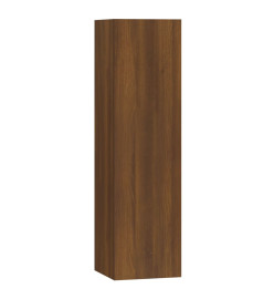 Ensemble de meubles TV 7 pcs Chêne marron Bois d'ingénierie