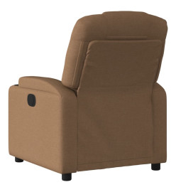 Fauteuil inclinable Marron Tissu