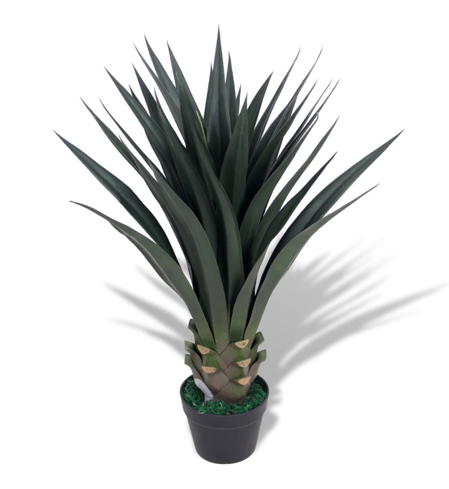 Plante artificielle avec pot Yucca 85 cm Vert