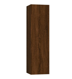 Ensemble de meubles TV 6 pcs Chêne marron Bois d'ingénierie