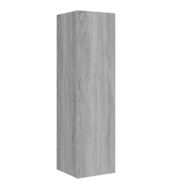 Ensemble de meubles TV 8 pcs Sonoma gris Bois d'ingénierie