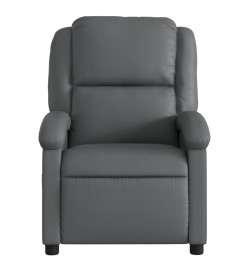 Fauteuil inclinable Gris Similicuir