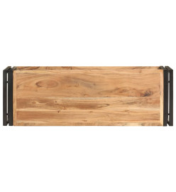 Meuble TV 90x30x40 cm Bois d'acacia solide