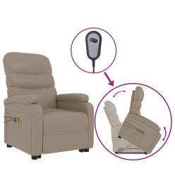 Fauteuil de massage Cappuccino Similicuir