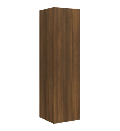 Ensemble de meubles TV 8 pcs Chêne marron Bois d'ingénierie