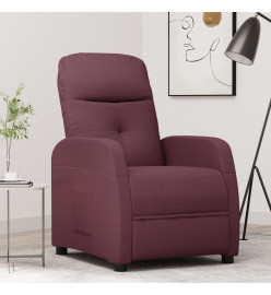 Fauteuil inclinable Violet Tissu