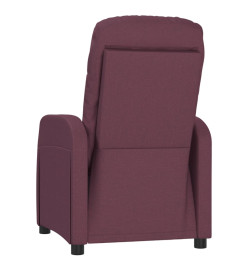 Fauteuil inclinable Violet Tissu