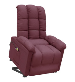 Fauteuil de massage Violet Tissu