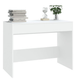 Bureau Blanc 101x50x76,5 cm Aggloméré