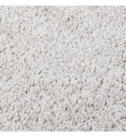 Tapis shaggy antidérapant Gris clair 200x290 cm