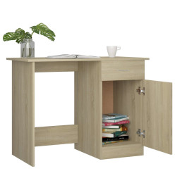 Bureau Chêne sonoma 100 x 50 x 76 cm Aggloméré