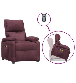 Fauteuil de massage Violet Tissu