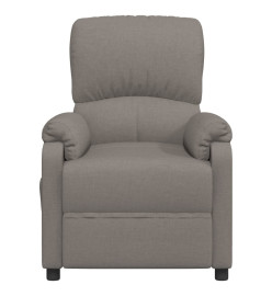 Fauteuil de massage Taupe Tissu