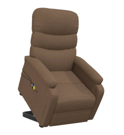 Fauteuil de massage Marron Tissu