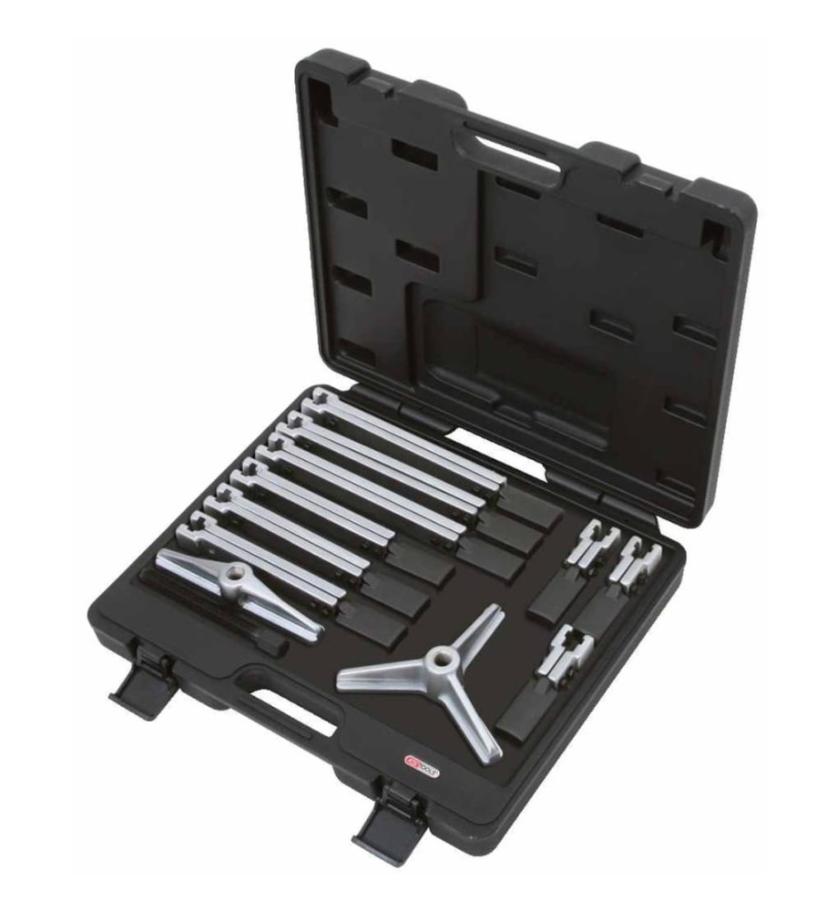 KS Tools Ensemble d'extracteurs universels 12 pcs 100-260 mm 700.1300