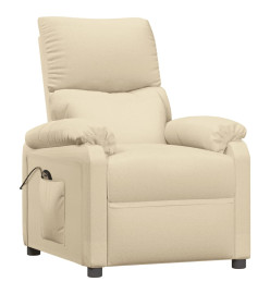 Fauteuil Crème Tissu