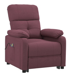 Fauteuil de massage Violet Tissu