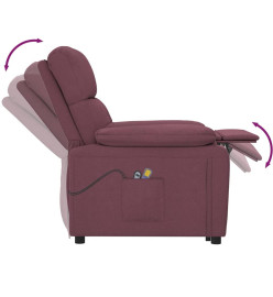 Fauteuil de massage Violet Tissu