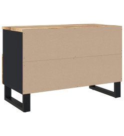 Meuble TV 70x33x46 cm Bois massif de manguier