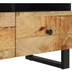 Meuble TV 70x33x46 cm Bois massif de manguier