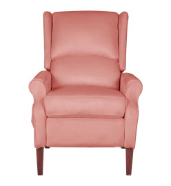 Fauteuil de massage inclinable Rose Velours