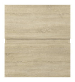 Armoire d'évier Chêne sonoma 41x38,5x45 cm Aggloméré