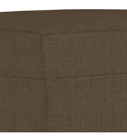 Banc Marron 70x35x41 cm Tissu