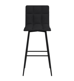 Tabouret de bar Noir Velours