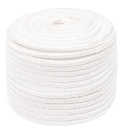 Corde de bateau Blanc complet 14 mm 100 m Polypropylène