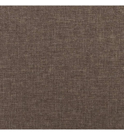 Repose-pied Taupe 45x29,5x35 cm Tissu