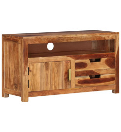 Meuble TV 90x34,5x50 cm Bois d'acacia massif