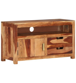 Meuble TV 90x34,5x50 cm Bois d'acacia massif