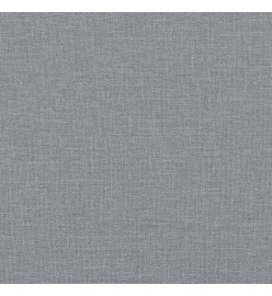 Repose-pied Gris clair 70x55x41 cm Tissu