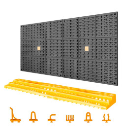 Panneau porte-outils 500x1000 mm 50 crochets PP