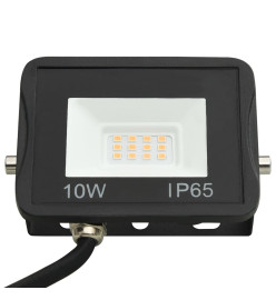 Projecteurs à LED 2 pcs 10 W Blanc chaud