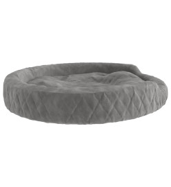 Lit pour chien Gris 110x90x23 cm Peluche