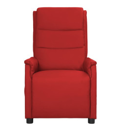 Fauteuil de massage Rouge bordeaux Similicuir