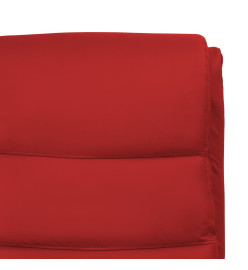 Fauteuil de massage Rouge bordeaux Similicuir