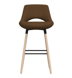 Tabouret de bar Marron Tissu