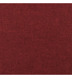 Panneaux muraux 12 pcs Rouge bordeaux 30x30 cm Tissu 0,54 m²