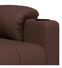 Fauteuil de massage Marron Similicuir